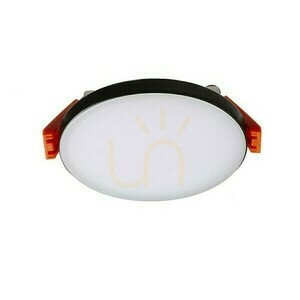 Vestavné svítidlo Bjork R 9 Black 230 V Led 6 W 3000 K small 2