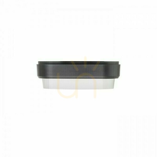 Kontrola Venkovní plafony Taris Sq 17 Surface Mounted Black Plastic 230 V Led 8 W Ip54 3000 K