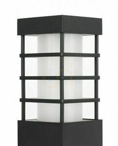 Venkovní nástěnné svítidlo SU-MA RADO II K BL černé IP54 E27 small 1