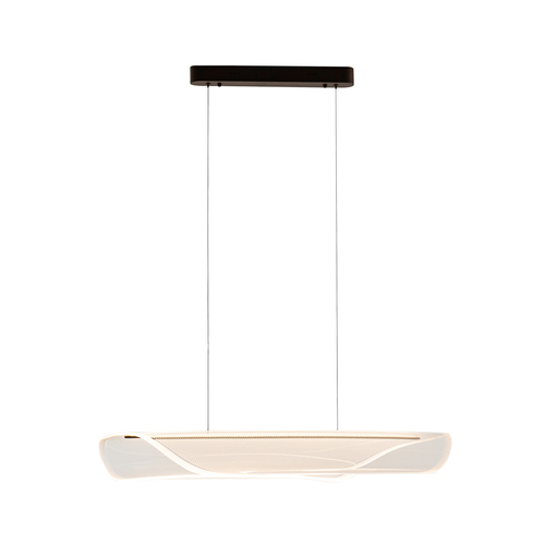 Kontrola Závěsné LED svítidlo Italux Casel hnědé 32W PND-57882-32W-3K