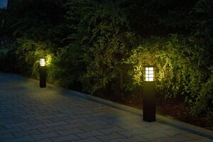 Venkovní stojací lampa SU-MA RADO II 3 BL černá 25 cm small 2