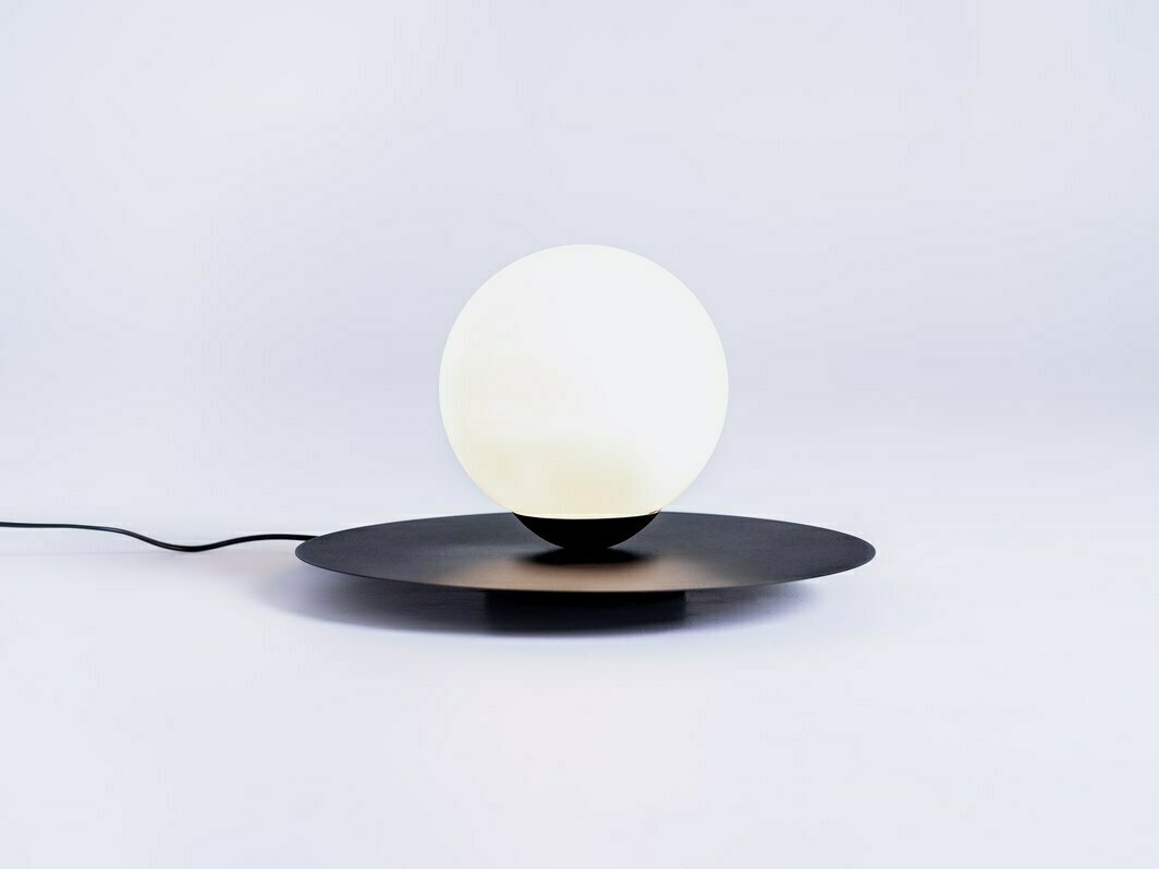 Stolní lampa SKIVA BALL M - černá