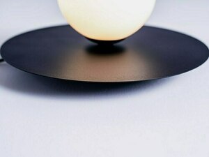 Černá stolní lampa CustomForm SKIVA BALL S Ø30 cm 1×E14 max. 60 W small 4
