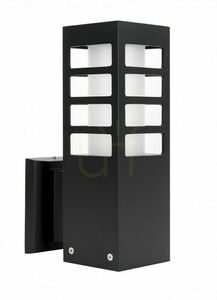Venkovní nástěnné svítidlo SU-MA RADO III K BL černé 18W IP54 25 cm small 0
