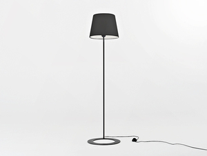 Podlahová lampa SHADE - černé stínidlo, černá barva small 3