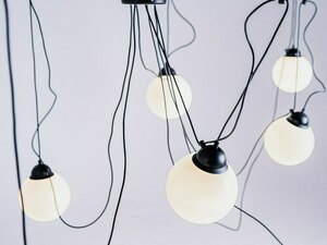 Závěsné svítidlo GLASS M 7 - černé small 3