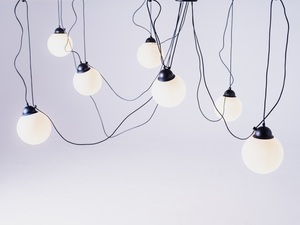 Závěsné svítidlo GLASS M 7 - černé small 4