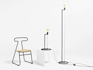 Stolní lampa CustomForm STRANG TABLE černá 46 cm small 2