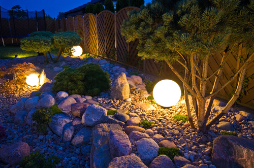 Kontrola Zahradní koule Lunares Luna Ball 50 cm bílá lesklá LED E27 IP44 LB50B