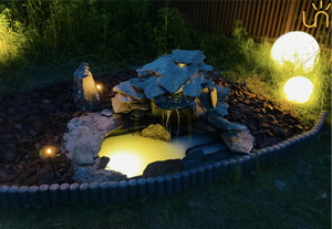 Zahradní koule Lunares Luna Ball 50 cm bílá lesklá LED E27 IP44 LB50B small 13
