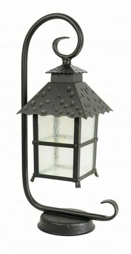 Kontrola Venkovní stojací lampa SU-MA Cadiz černá patina 53 cm K 4011/1/Z