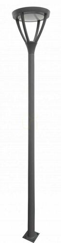 Kontrola Venkovní sloupkové svítidlo SU-MA MARS 318 cm LED tmavě šedé MLS-LB-22A