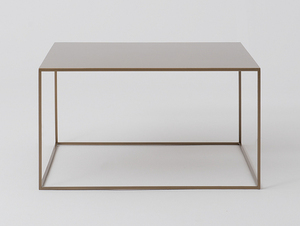 Konferenční stolek CustomForm TENSIO METAL 80, celokovový, zlatý, 80 × 80 × 45 cm small 3