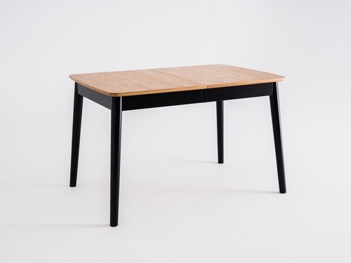 Kontrola Jídelní stůl ANTON 120x80 dělený. - dub, černá