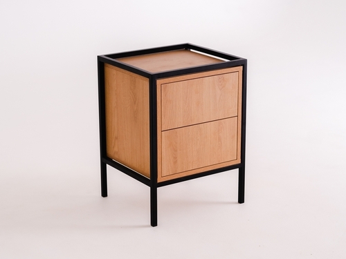 Kontrola SKAP 1R1 DRAWER x2 knihovna - černá