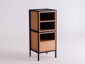 Modulární regál CustomForm SKAP 1R2 MIX rám černý RAL 9005 45 × 40 × 102 cm small 0