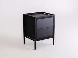 SKAP BLACK 1R1 DRAWER x2 knihovna small 0