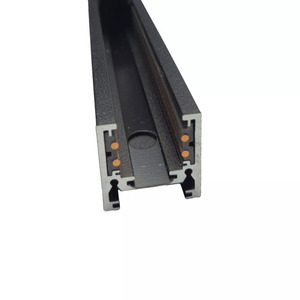 Magnetická nízká kolejnice 100 cm Magnet Line černá TLV-100L small 0