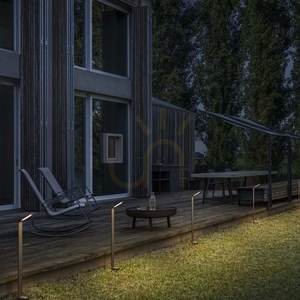 Venkovní stojací lampa Ideallux AGOS 80 cm antracit 3000K 254319 small 2