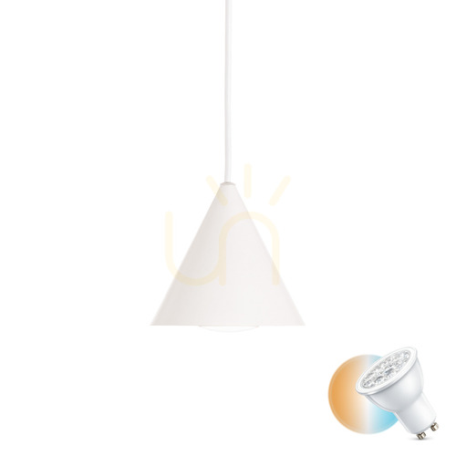 Kontrola Závěsné svítidlo Ideallux A-LINE SP1 D13 Bianco bílé GU10 232690