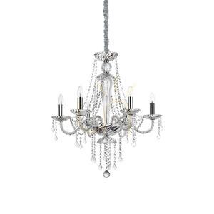 Závěsné svítidlo Ideallux AMADEUS SP6 transparentní sklo křišťál 6xE14 168753 0 Závěsné svítidlo Ideallux AMADEUS SP6 transparentní sklo křišťál 6xE14 168753 small 0