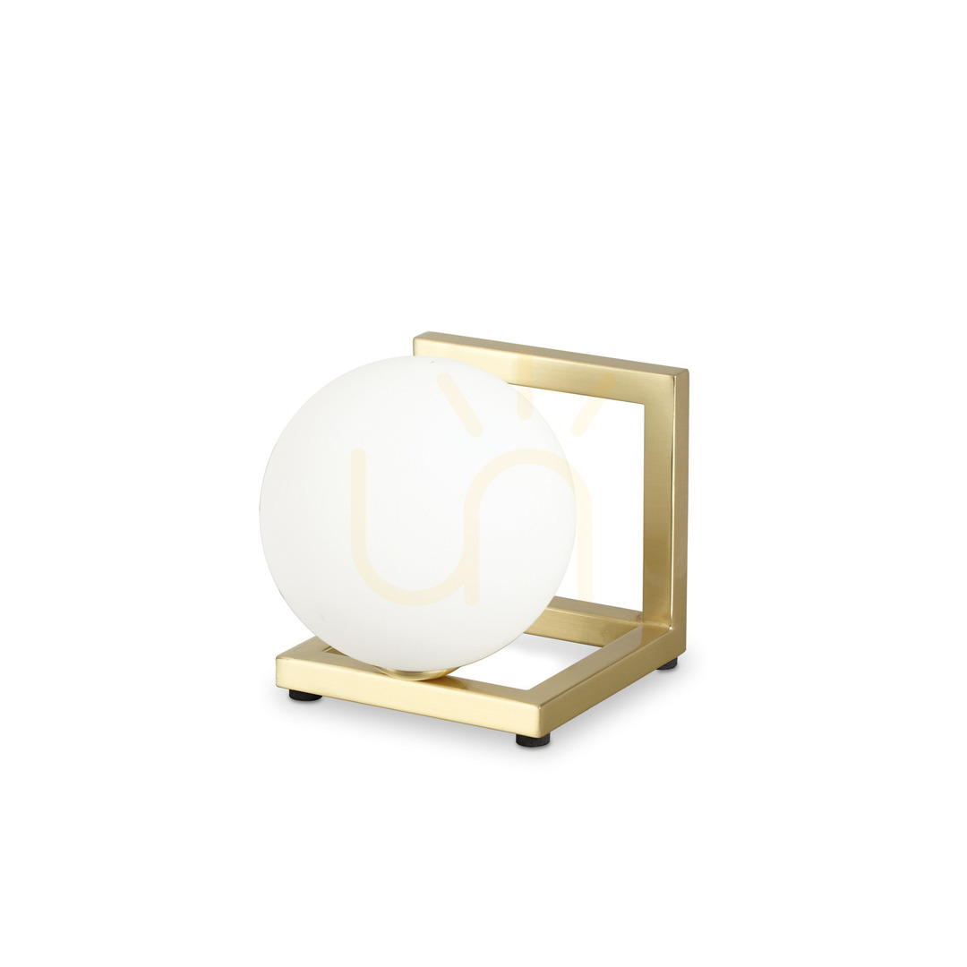 Kontrola Stolní lampa Ideal Lux Angolo TL1 Ottone mosaz 284361 Stolní lampa Ideal Lux Angolo TL1 Ottone mosaz 284361