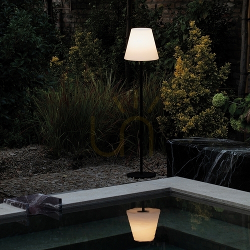 Kontrola Stolní lampa Ideal Lux Arcadia TL1 šedá antracit 298597