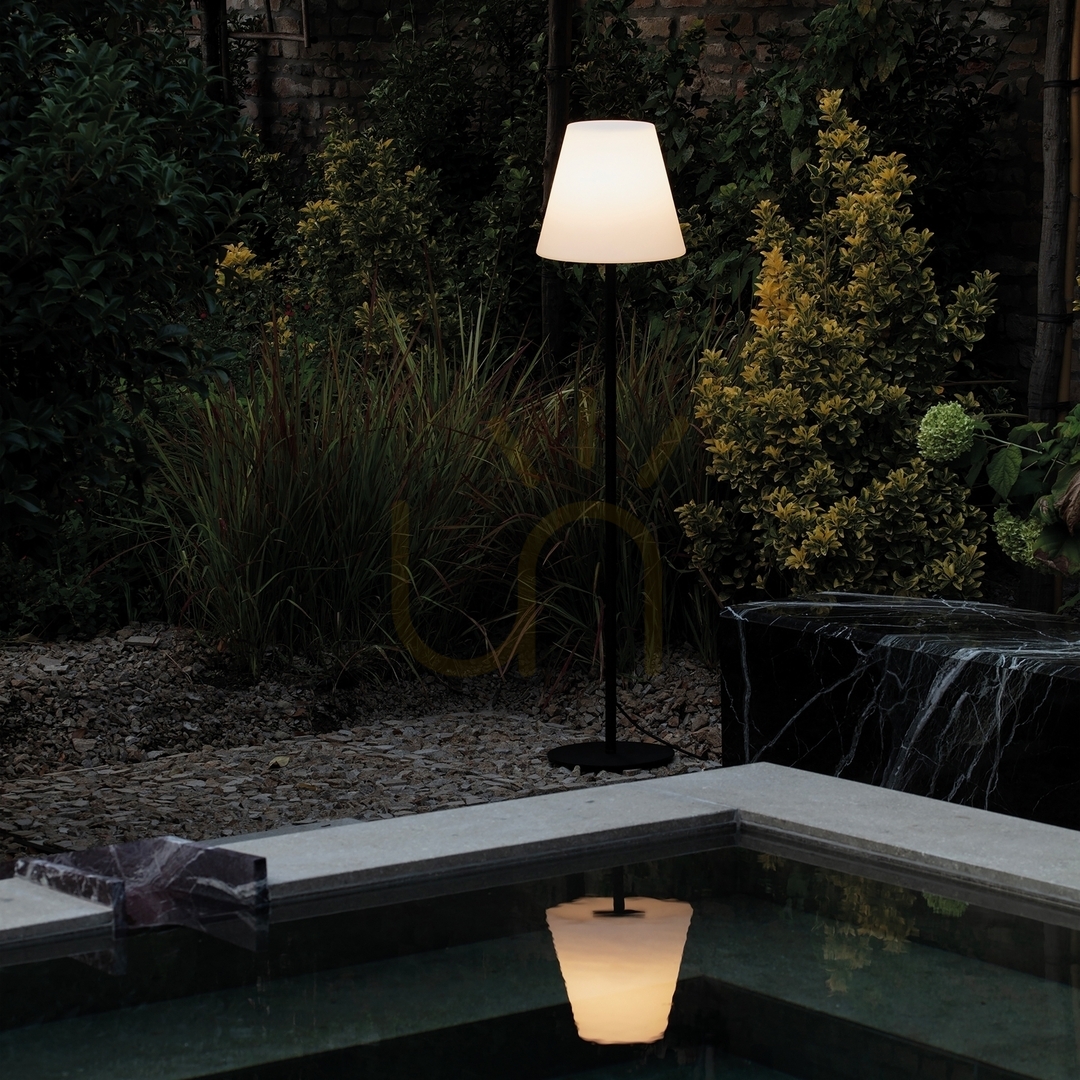 Pohled Stolní lampa Ideal Lux Arcadia TL1 šedá antracit 298597 Stolní lampa Ideal Lux Arcadia TL1 šedá antracit 298597