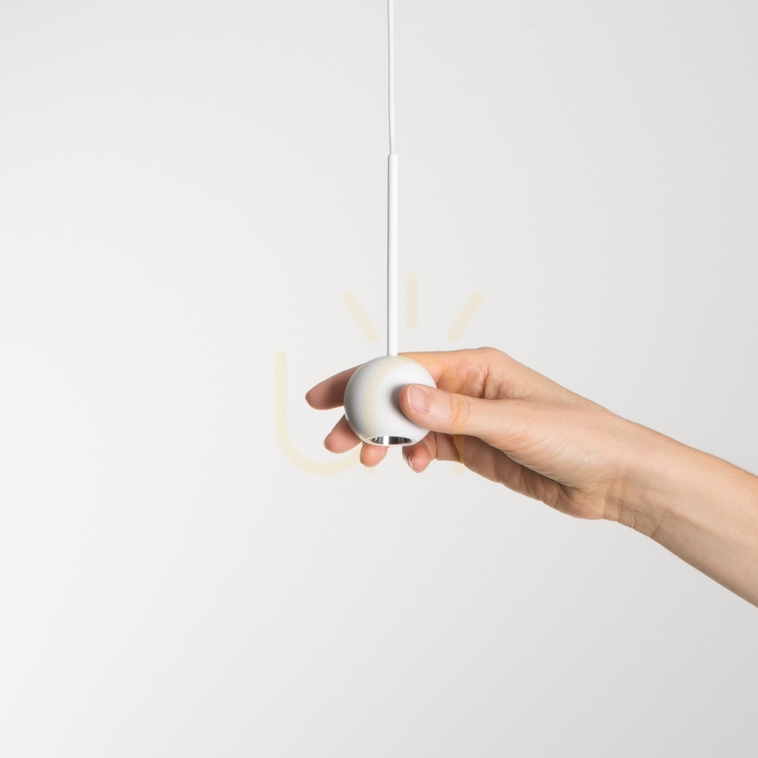 Náhled Závěsné světlo Ideallux ARCHIMEDE SP SFERA BIANCO bílé LED 4W 310602 Závěsné světlo Ideallux ARCHIMEDE SP SFERA BIANCO bílé LED 4W 310602