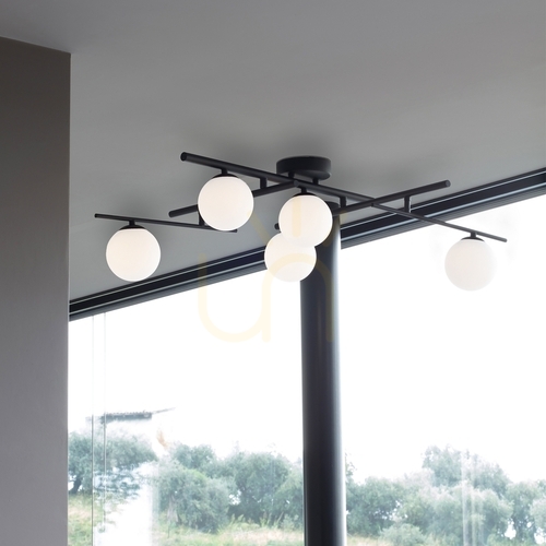 Kontrola Plafond Ideallux ATLAS PL3 ORO zlatý 3xG9 311340