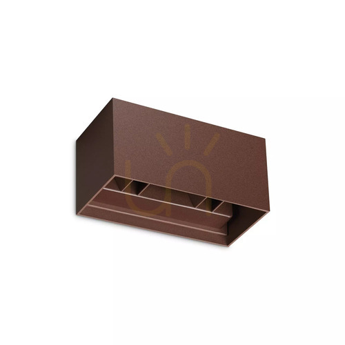 Kontrola Venkovní nástěnné svítidlo Ideal Lux ATOM AP D20 Coffee hnědé 328669