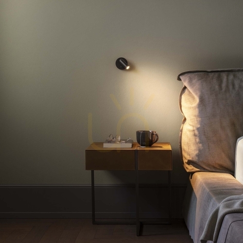 Kontrola Nástěnné světlo Ideal Lux BEAN AP ROUND NICKEL nikl LED 3W 260631