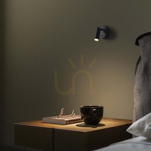 Nástěnné světlo Ideal Lux BEAN AP ROUND NICKEL nikl LED 3W 260631 small 2