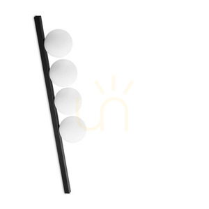 Plafon Ideallux BINOMIO PL4 NERO černý 4xG9 86 cm 310688 small 0