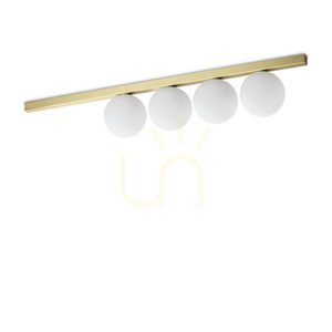 Plafon Ideallux Binomio PL4 Ottone mosazný 4xG9 86 cm 328461 small 0