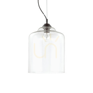 Závěsné svítidlo Ideallux BISTRO SP1 Square Transparentní 24 cm 112305 0 Závěsné svítidlo Ideallux BISTRO SP1 Square Transparentní 24 cm 112305 small 0