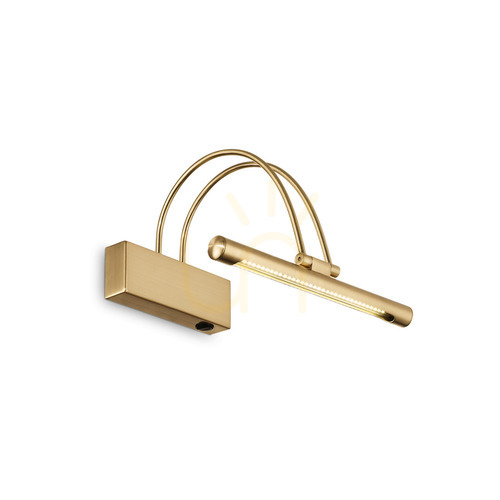 Kontrola Nástěnné svítidlo Ideal Lux Bow AP D26 mosaz 121154