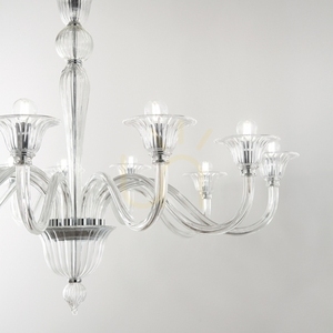 Závěsné svítidlo Ideal Lux Brigitta SP12 transparentní chrom 12xE14 199375 small 3