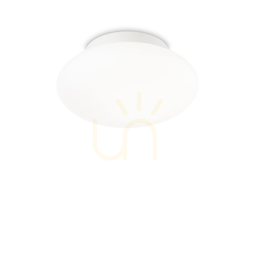 Kontrola Plafon Ideallux BUBBLE PL1 bílý 33,5 cm 135250