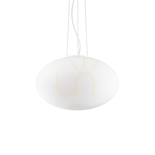 Kontrola Závěsné svítidlo Ideallux CANDY SP1 D40 bílé sklo 086736