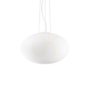 Závěsné svítidlo Ideallux CANDY SP1 D40 bílé sklo 086736 0 Závěsné svítidlo Ideallux CANDY SP1 D40 bílé sklo 086736 small 0