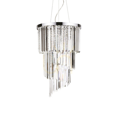 Kontrola Závěsné svítidlo Ideal Lux Carlton SP8 Cromo chrom 8xE14 117737