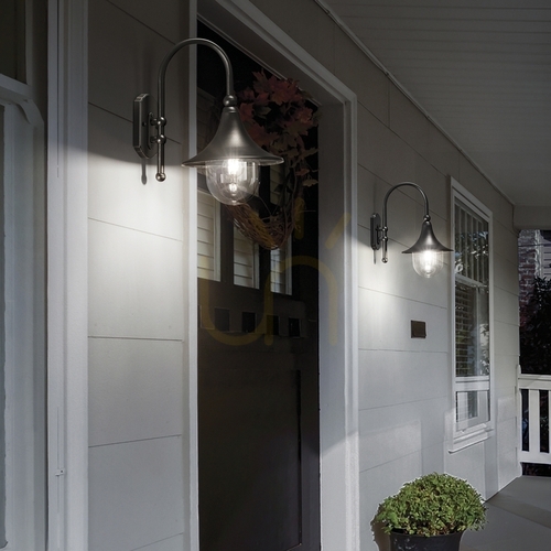Kontrola Venkovní nástěnné svítidlo Ideal Lux CIMA AP1 COFFEE hnědé E27 246826
