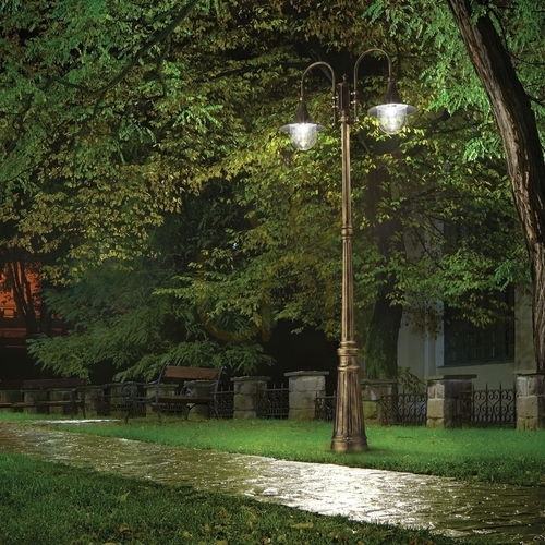 Kontrola Venkovní stojací lampa Ideal Lux CIMA PT2 NERO černá 024097