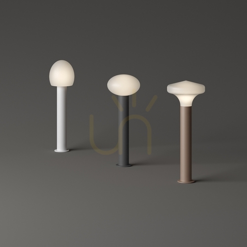 Kontrola Venkovní stojací lampa Ideallux CLIO MPT2 Bianco bílá 249506