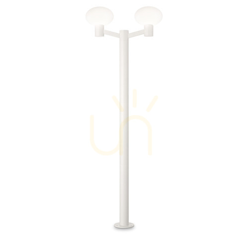 Kontrola Venkovní stojací lampa Ideallux CLIO MPT2 Bianco bílá 249506