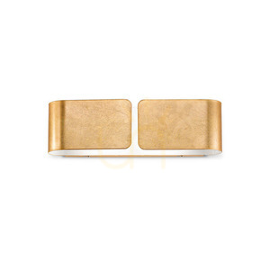 Nástěnné svítidlo Ideal Lux Clip AP2 Small Oro zlaté 088266 small 0
