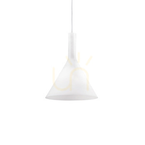 Závěsné svítidlo Ideallux Cocktail SP1 Small Bianco bílé sklo 074337 small 0