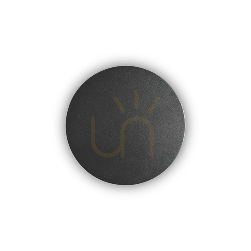 Kontrola Nástěnné LED svítidlo Ideallux COVER D15 Round černé 195742