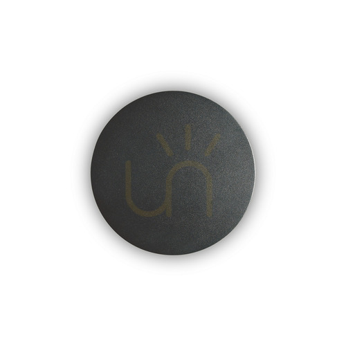 Kontrola Nástěnné LED svítidlo Ideallux COVER D15 Round černé 195742
